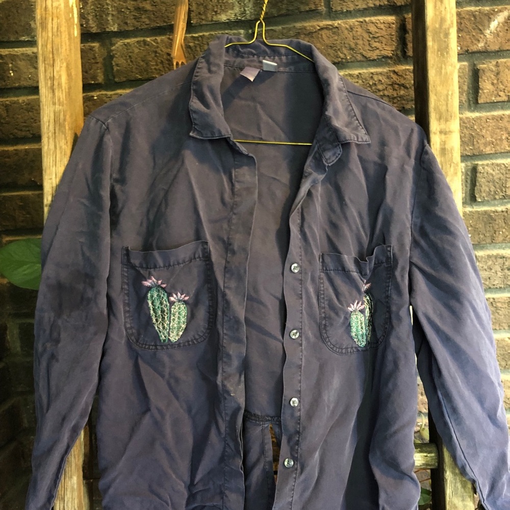 Cactus Button-Down